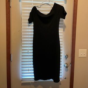 NWOT black bodycon dress
